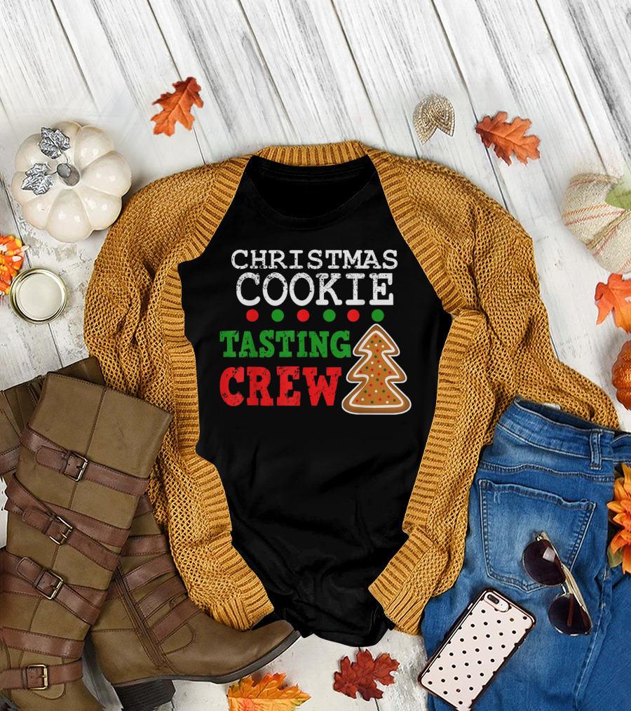 Christmas Cookie Tasting Crew Costume Baking T-Shirt