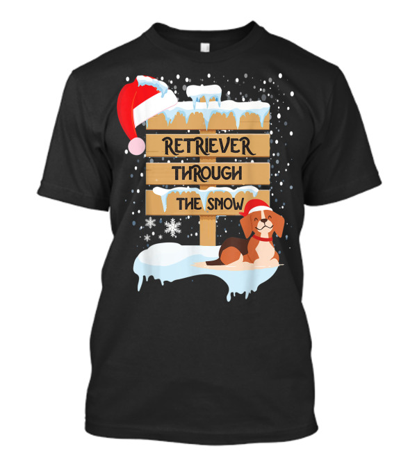 Retriever Through The Snow T-Shirt