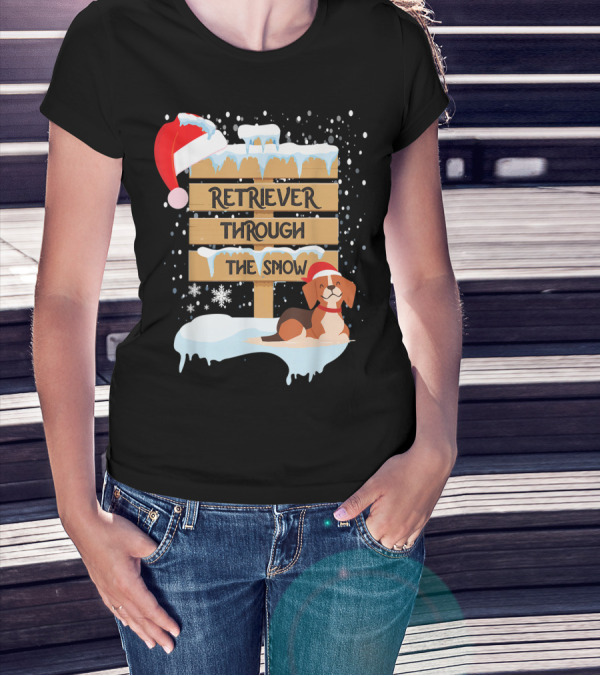 Retriever Through The Snow T-Shirt