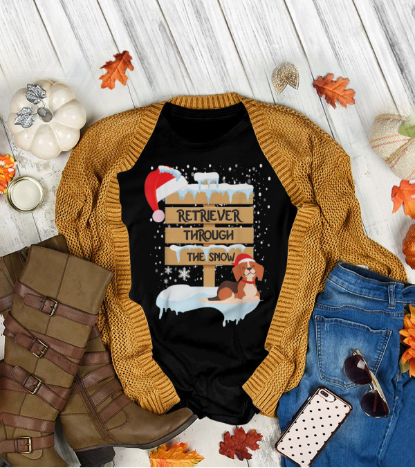 Retriever Through The Snow T-Shirt