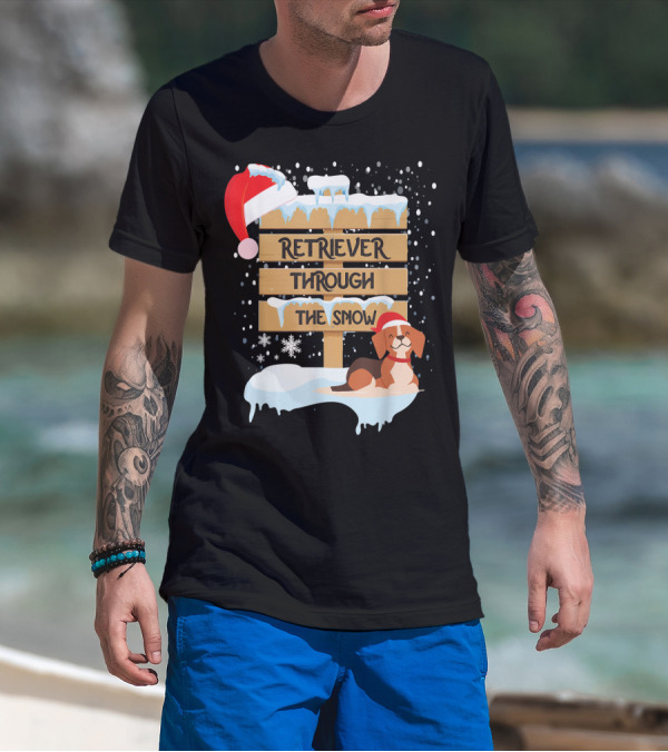 Retriever Through The Snow T-Shirt