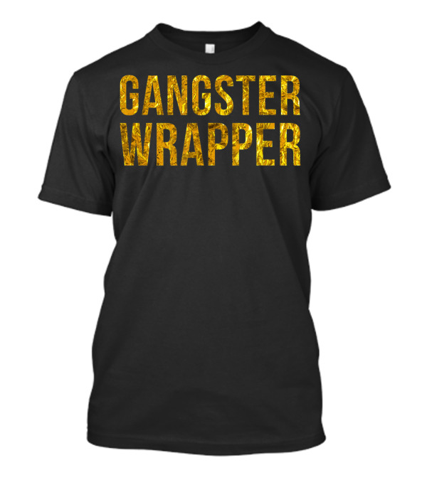 Gangster Wrapper Funny Simple Christmas Group T-Shirt