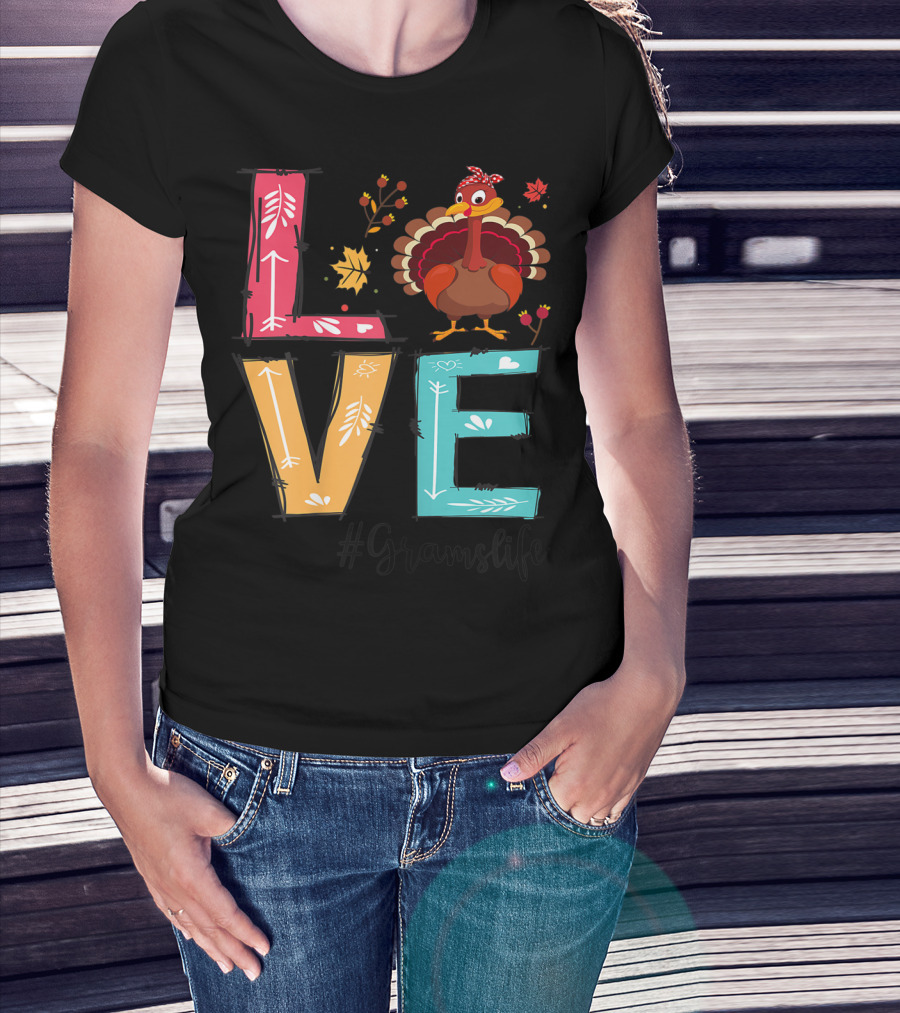 Love Turkey #Gramslife T-Shirt