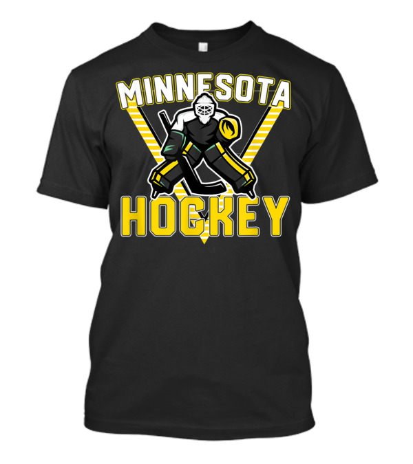 Old School Minnesota Hockey 90S Goalkeeper T-Shirt