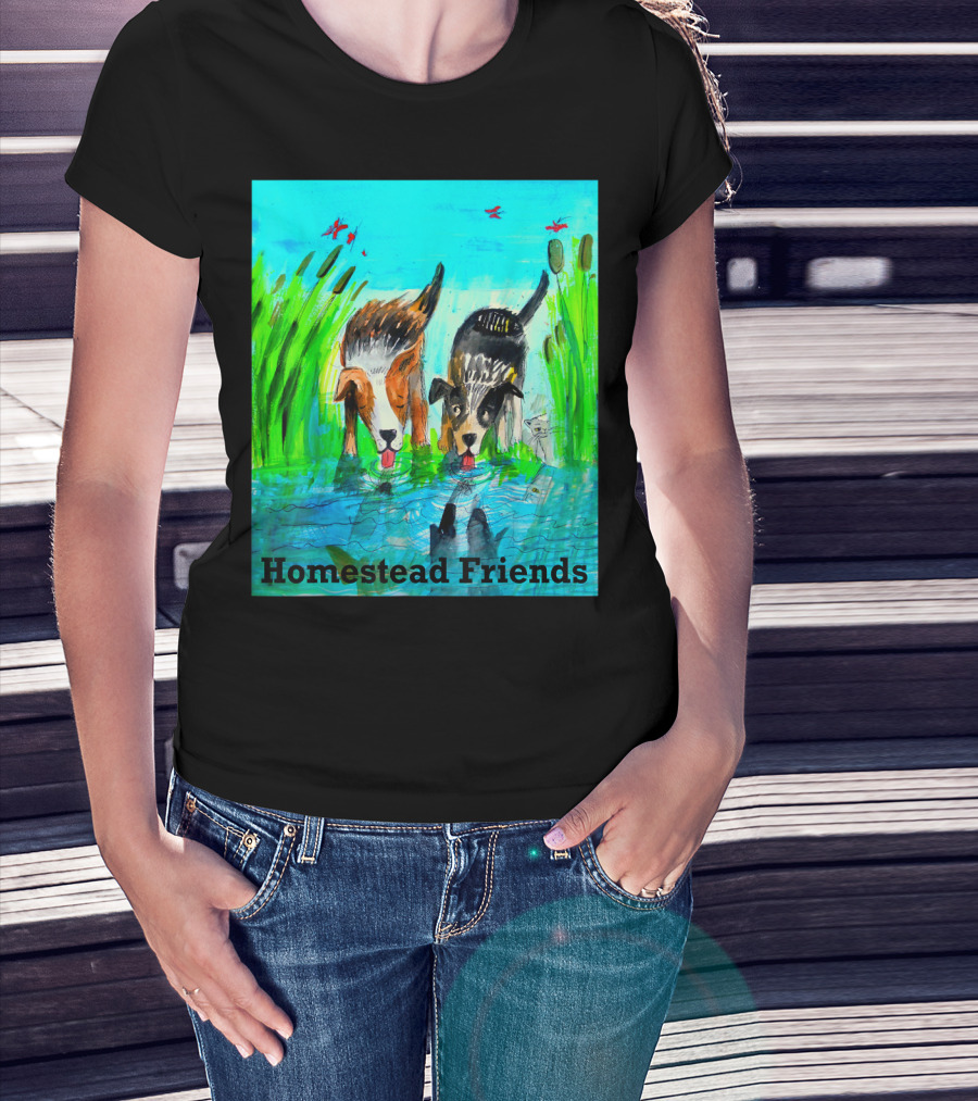 Homestead Friends Adorable Animals On The Homestead T-Shirt