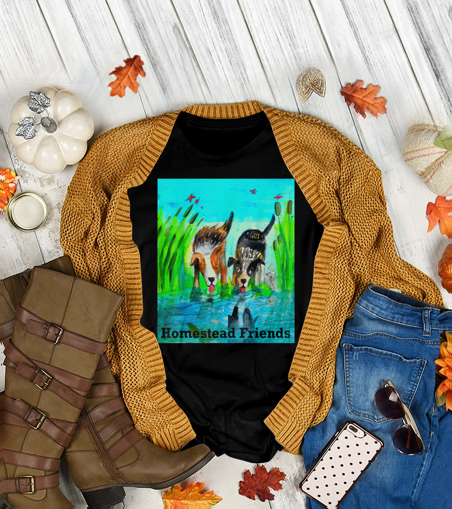Homestead Friends Adorable Animals on the Homestead T-Shirt