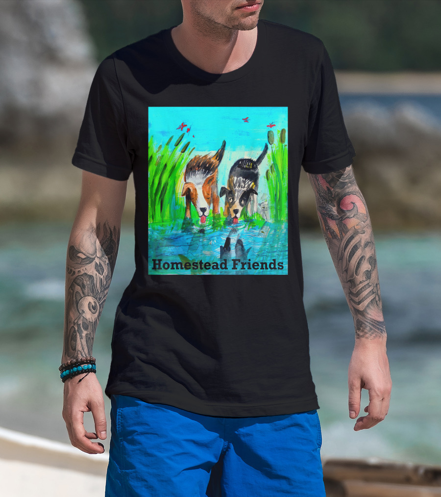 Homestead Friends Adorable Animals On The Homestead T-Shirt