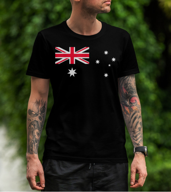 Australia Flag Aussie Flags For Australian Pride T-Shirt