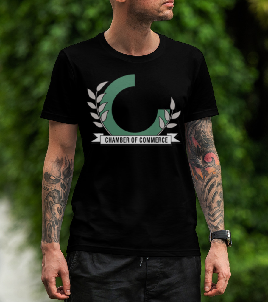 Covington Chamber Of Commerce Laurel Emblem T-Shirt