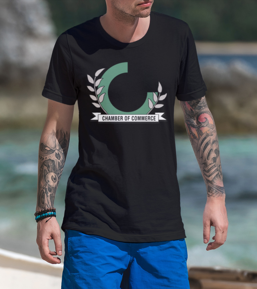 Covington Chamber Of Commerce Laurel Emblem T-Shirt