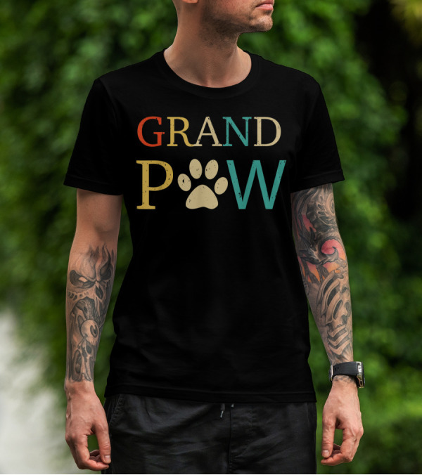 Grand Paw Dog Lover Gift For Men And Women T-Shirt
