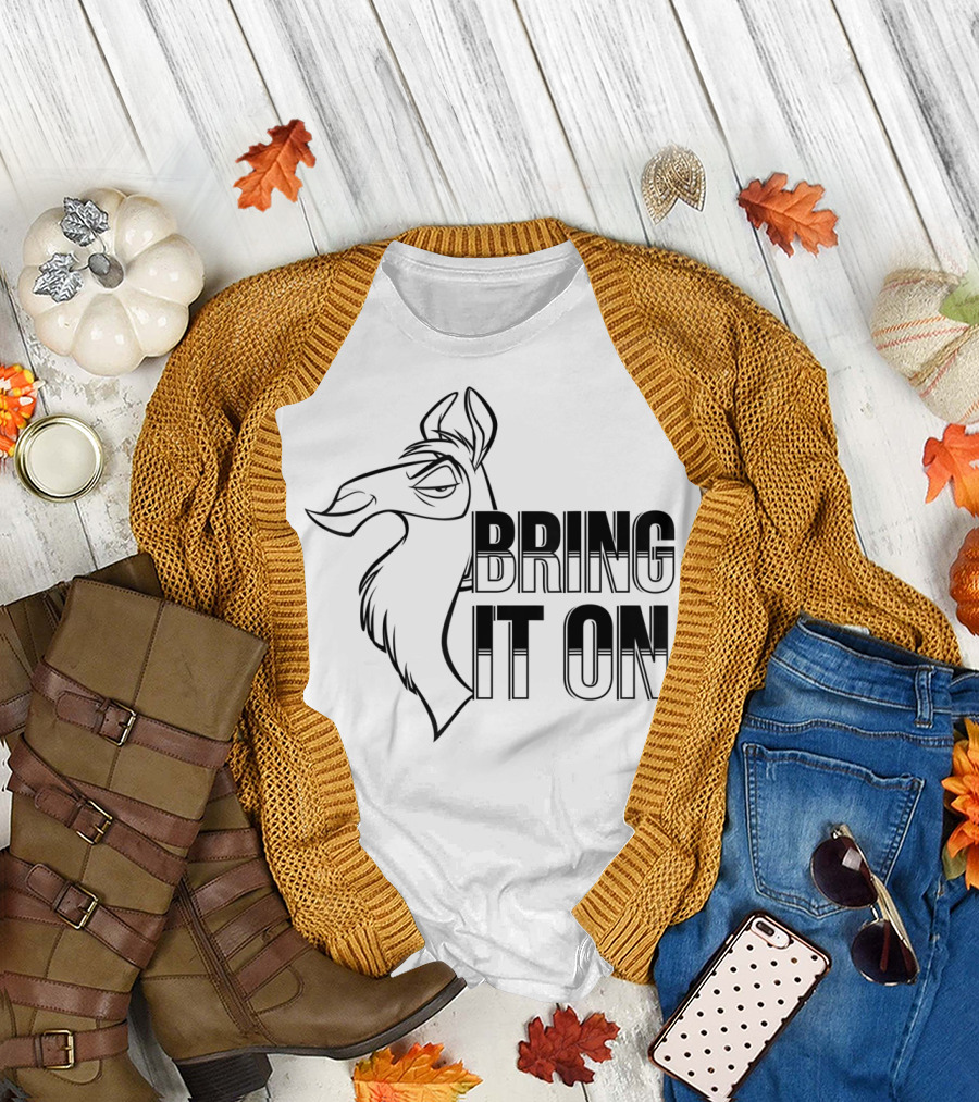 Disney Emperor's New Groove Kuzco Llama Bring It On T-Shirt