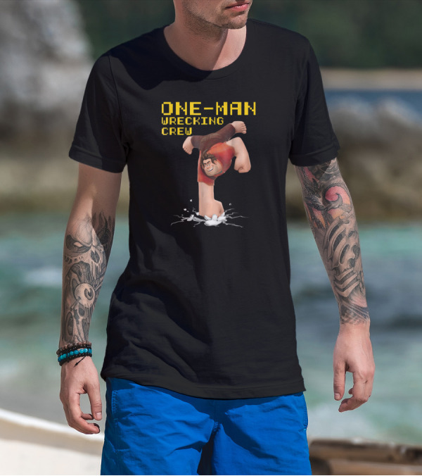 Disney Wreck It Ralph 2 One-Man Wrecking Crew T-Shirt