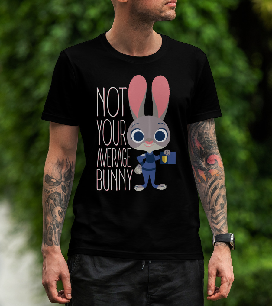 Disney Zootopia Not Your Average Bunny Judy Hopps T-Shirt