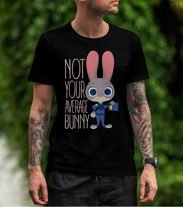 Disney Zootopia Not Your Average Bunny Judy Hopps T-Shirt
