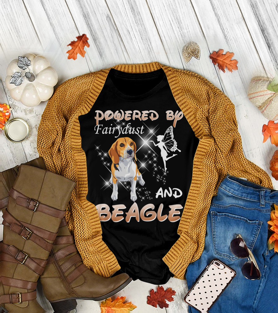 Powered by Fairydust and Beagle T-Shirt
