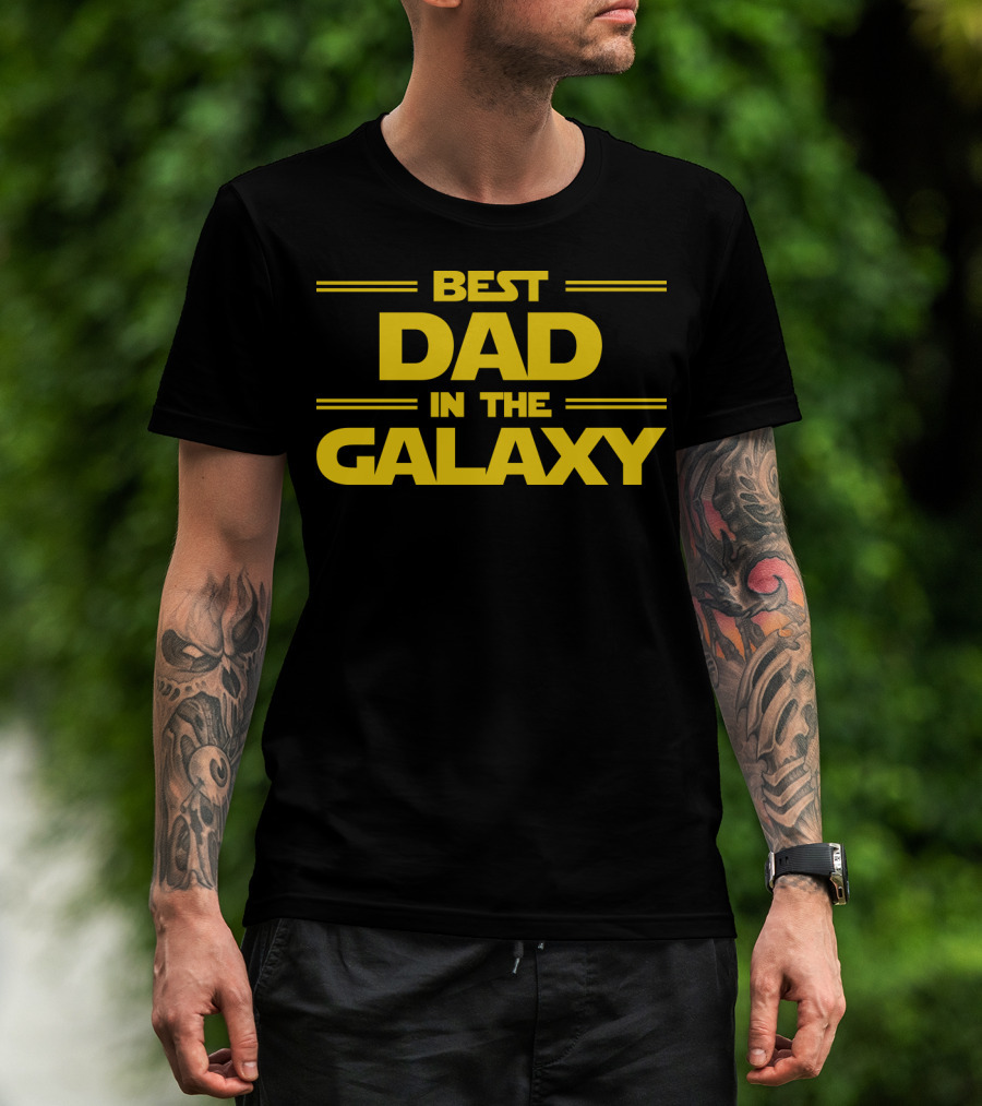 Best Dad In The Galaxy Star Wars Inspired T-Shirt