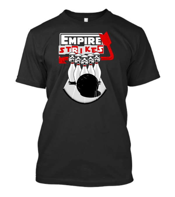 Empire Strikes Stormtrooper Bowling Star Wars Bowling Pin T-Shirt