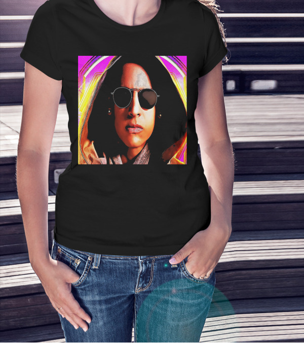 Papa Yankee Retro Neon Sunglasses T-Shirt