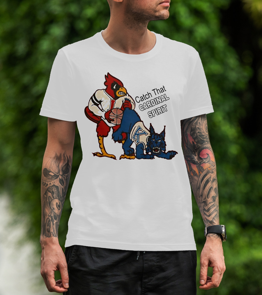 Catch That Cardinal Spirit Arizona Dominates Kentucky Basketball T-Shirt
