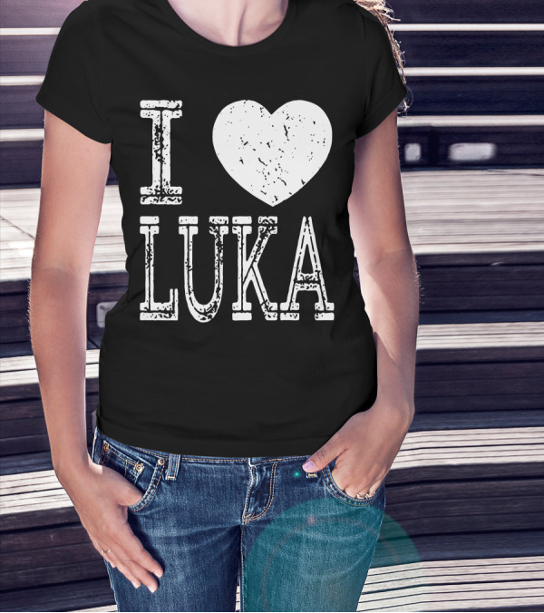 I Love Luka Basketball NFL T-Shirt