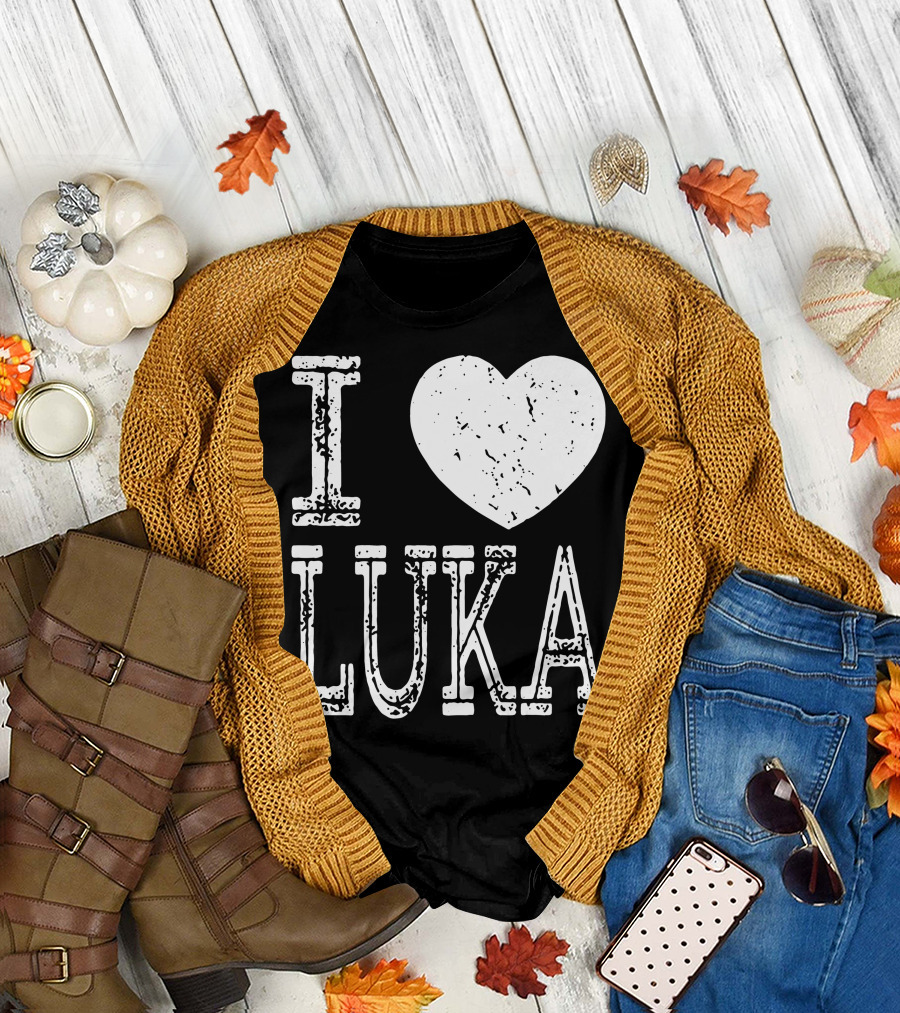 I Love Luka Basketball NFL T-Shirt