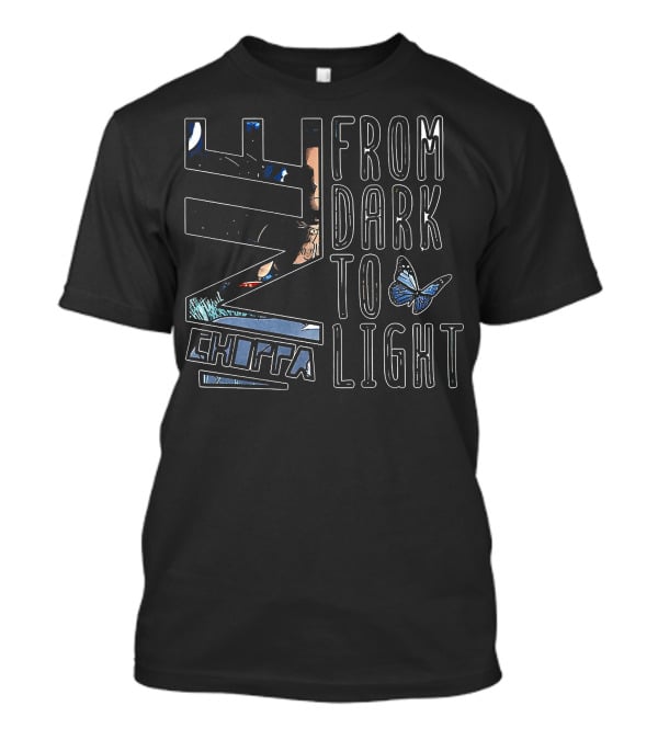 Nle Choppa From Dark To Light Butterfly T-Shirt