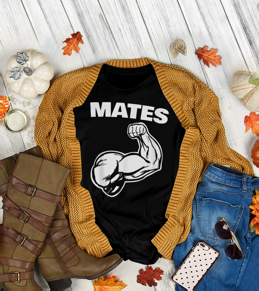 Mates Funny Swole Mates Halloween Workout Matching T-Shirt