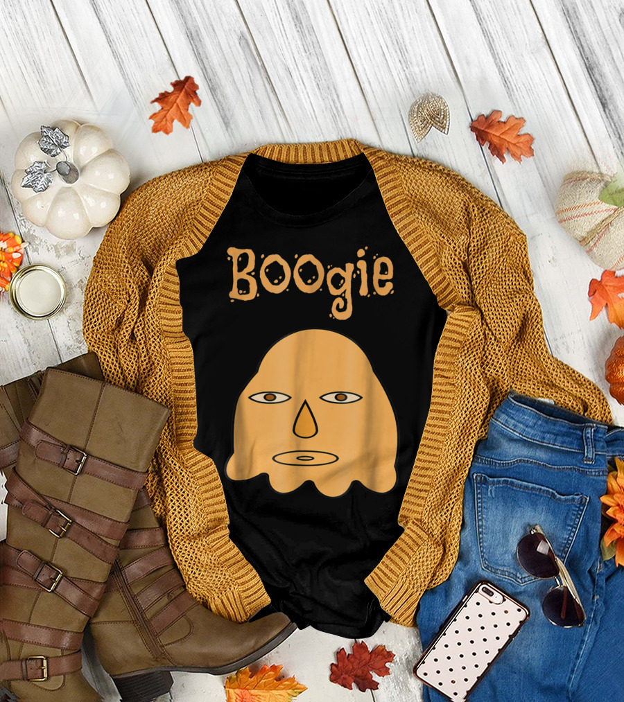 Boogie the Booger Halloween Ghost T-Shirt