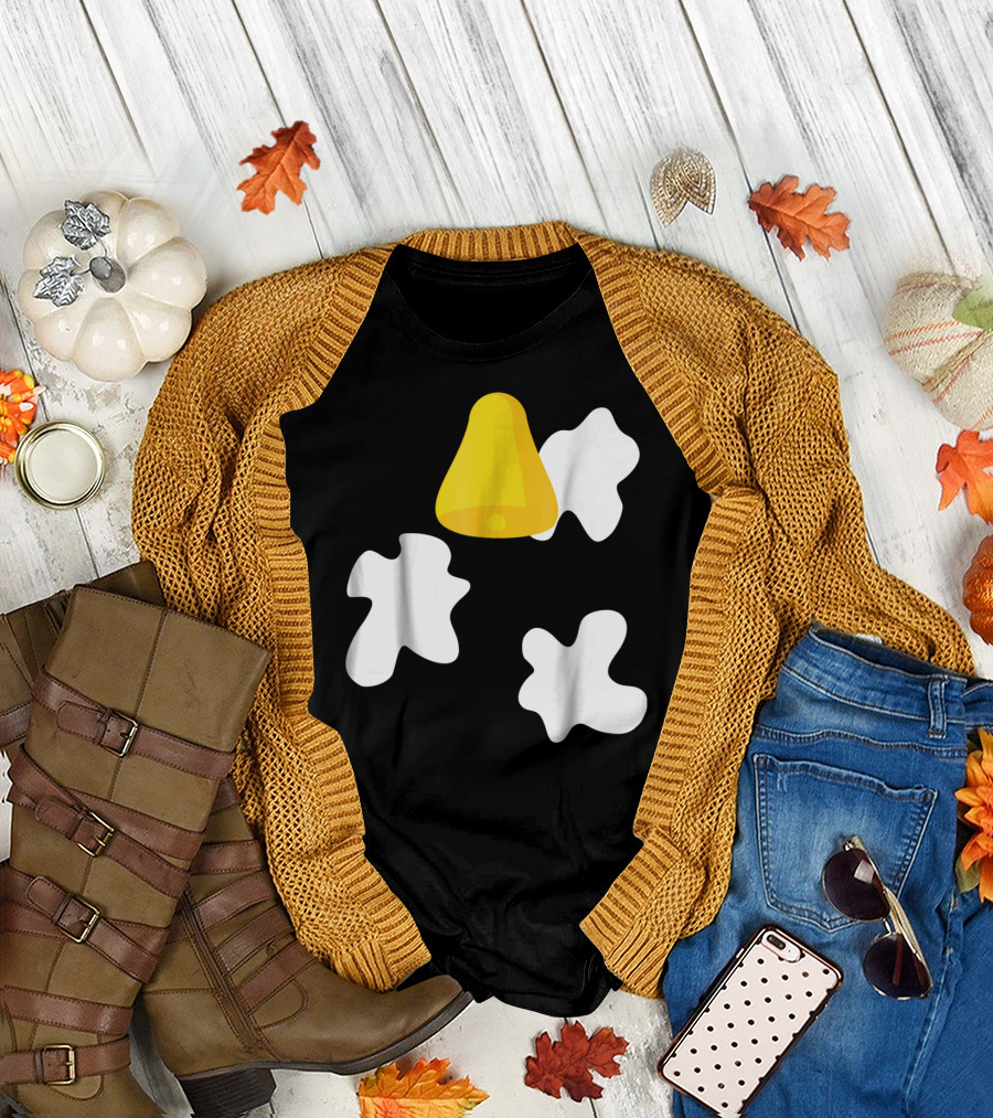 Cow Bell and Dairy Cow Spot T-Shirt