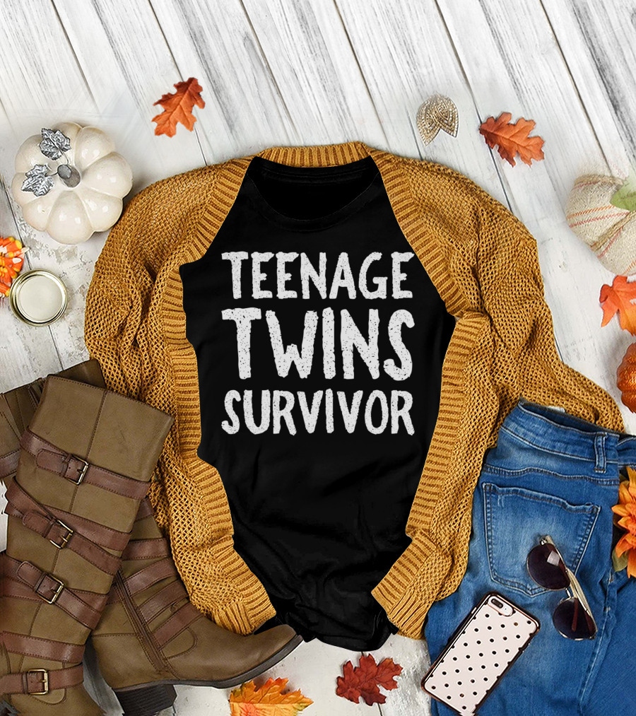 TEENAGE TWINS SURVIVOR T-Shirt