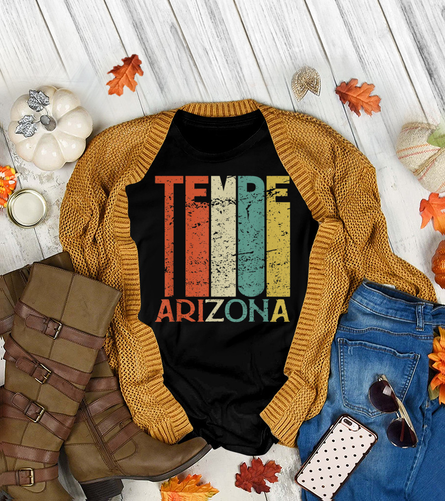Retro Tempe Arizona State Residents T-Shirt