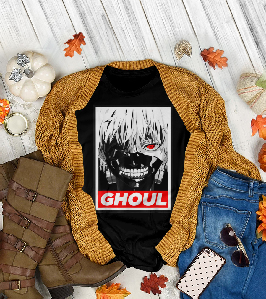 Tokyo Ghoul Kaneki Mask Ken Classic Art Cools T-Shirt