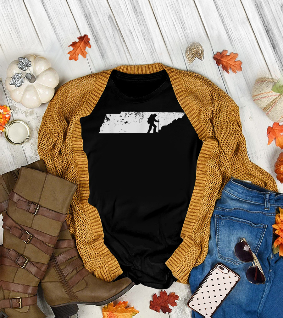 Tennessee Mountain Hiker Love Adventure T-Shirt