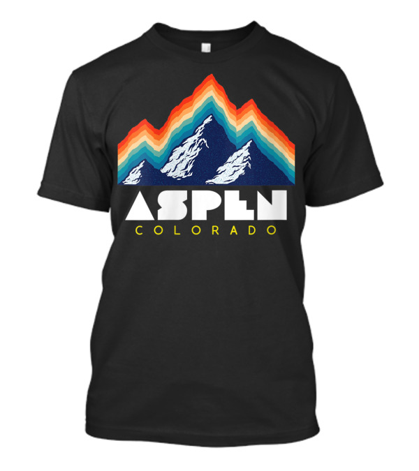 Aspen Colorado Mountain Peaks Hiking Climbing Adventure T-Shirt