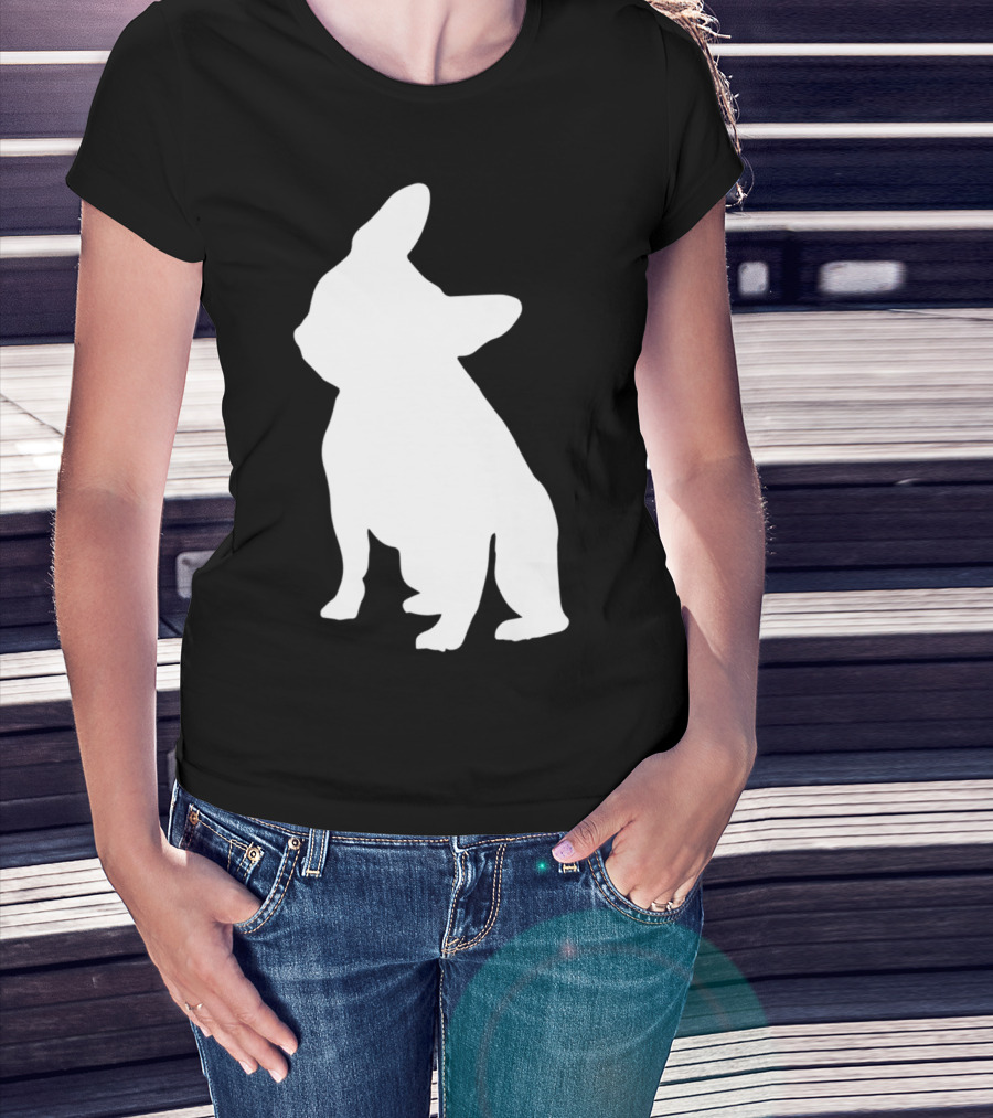 French Bulldog Frenchie Head Tilt T-Shirt