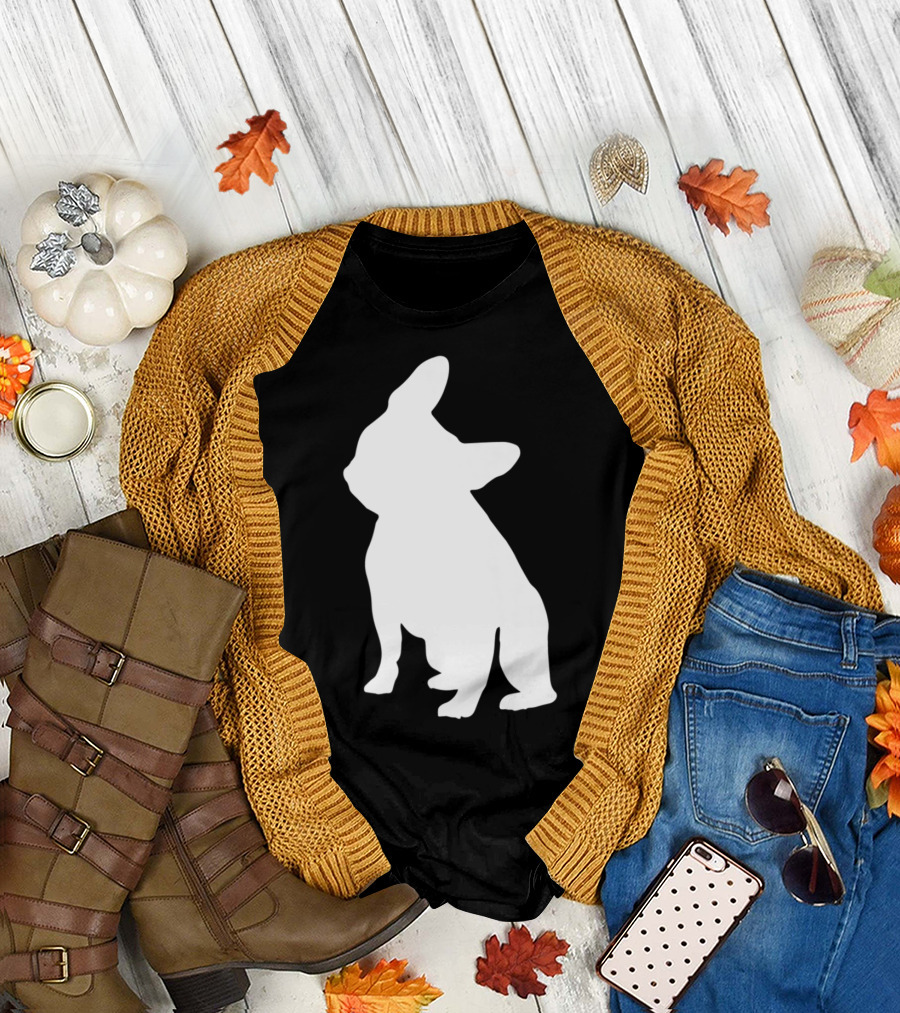 French Bulldog Frenchie Head Tilt T-Shirt