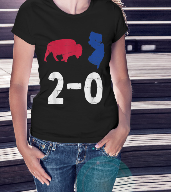 Bills Mafia Beats New Jersey 2-0 Buffalo New York Sports T-Shirt