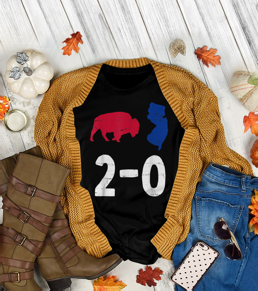 Bills Mafia Beats New Jersey 2-0 Buffalo New York Sports T-Shirt