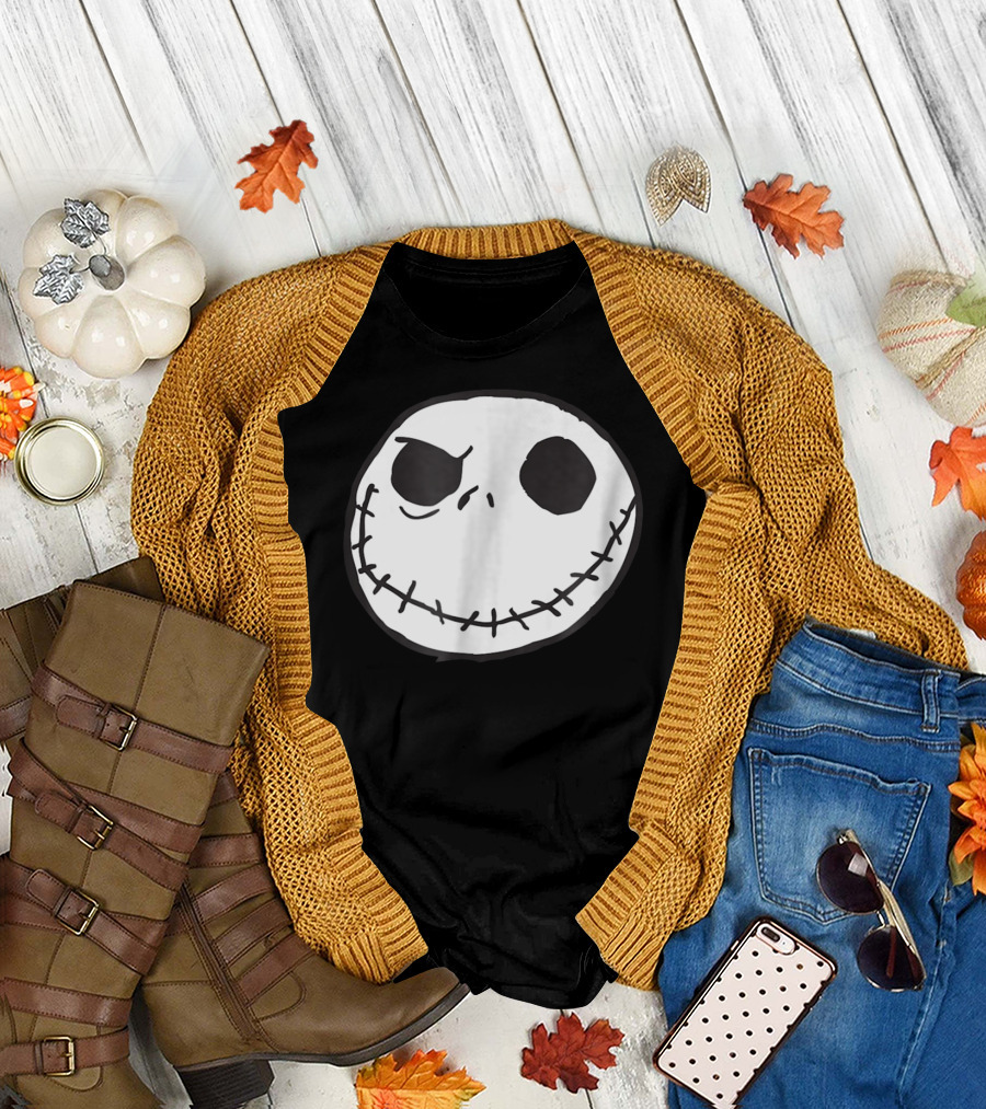 Disney Jack Skellington Face T-Shirt