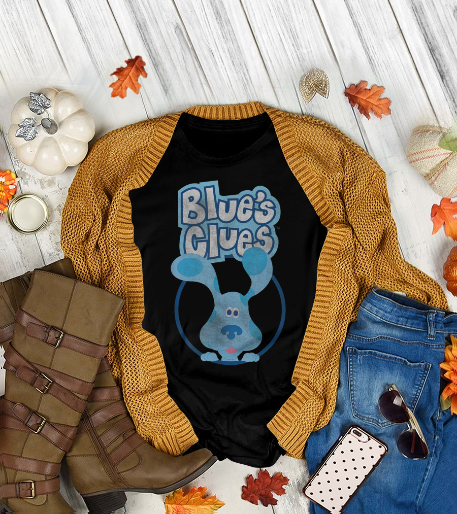 Blue's Clues Blue Dog Circle T-Shirt