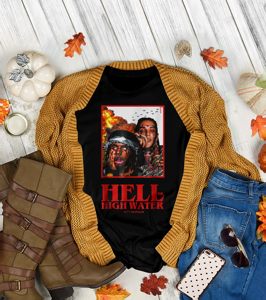 HELL OR HIGH WATER CITY MORGUE T-Shirt