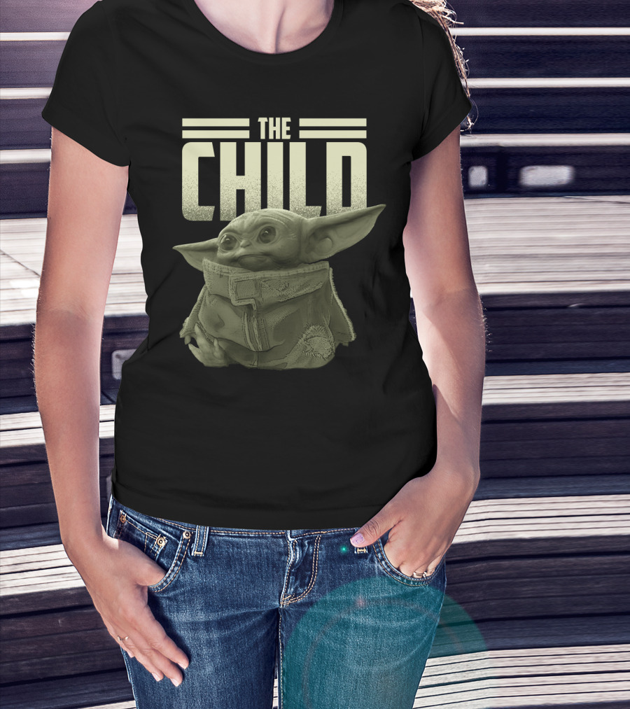 The Child Star Wars Mandalorian Grogu Baby Yoda T-Shirt