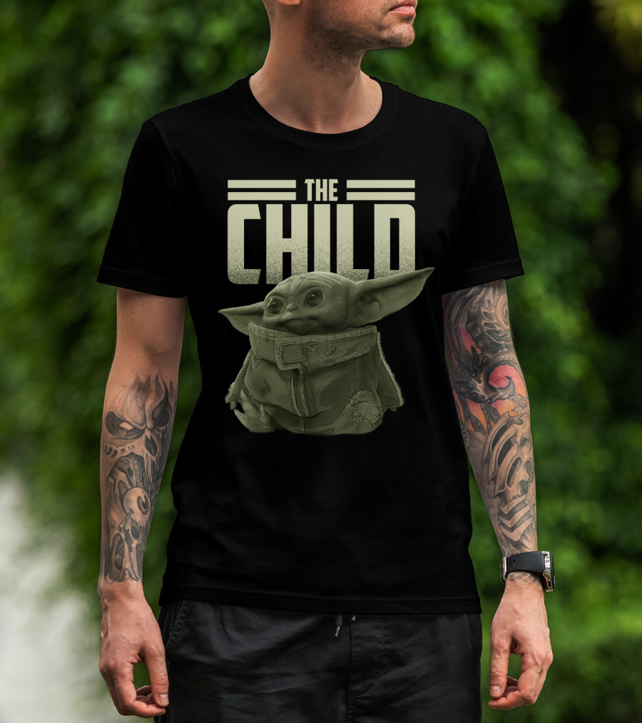 The Child Star Wars Mandalorian Grogu Baby Yoda T-Shirt