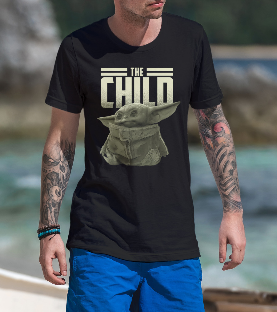 The Child Star Wars Mandalorian Grogu Baby Yoda T-Shirt