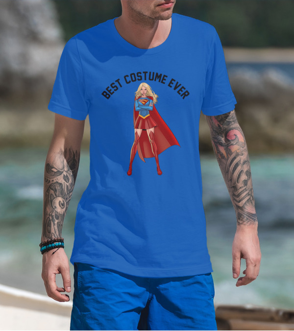 Supergirl Best Costume Ever Iconic Hero Look T-Shirt