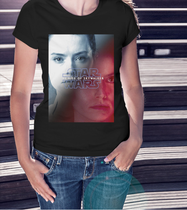 Star Wars The Rise Of Skywalker Rey Light And Dark T-Shirt