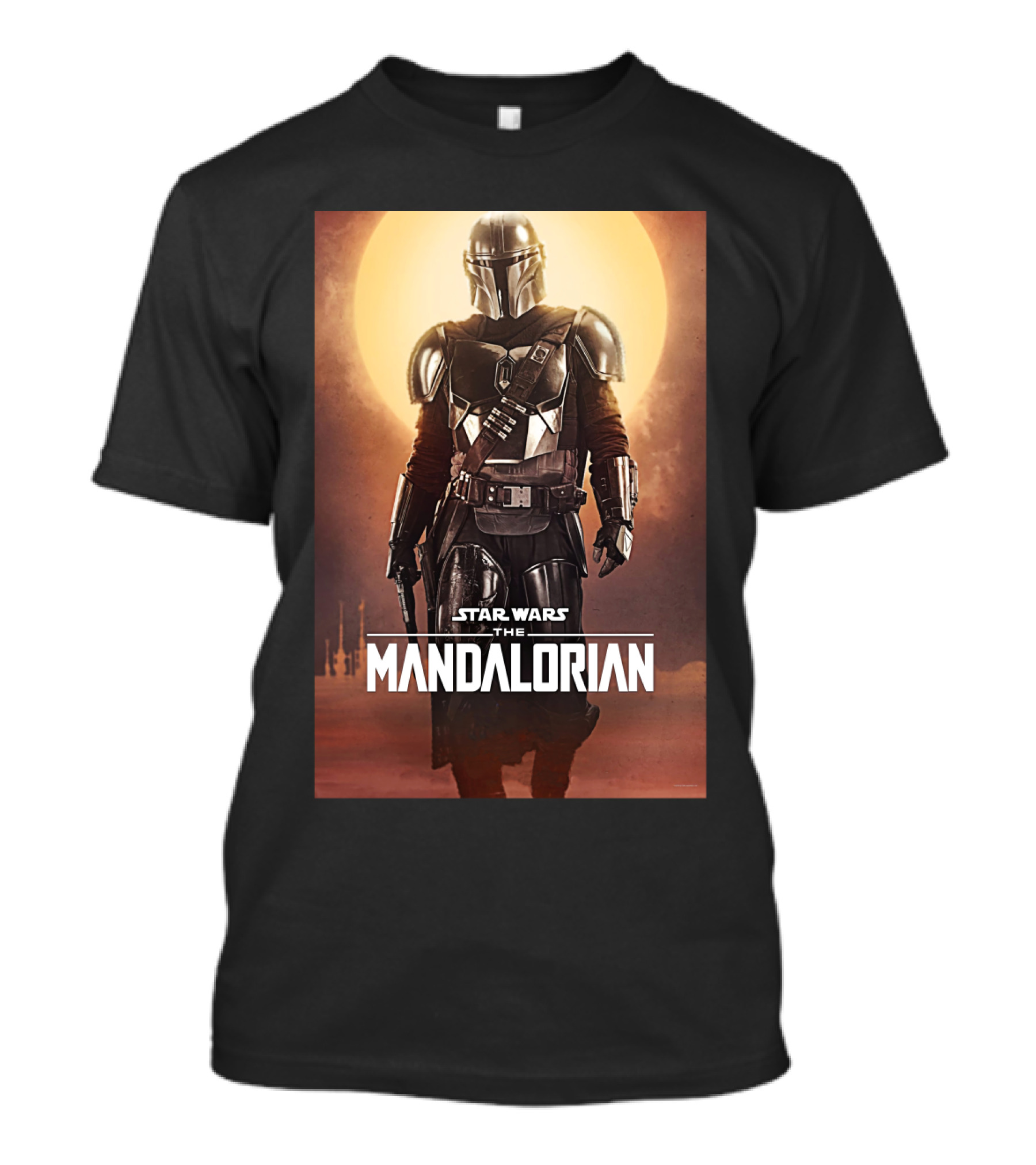 Star Wars The Mandalorian Bounty Hunter T-Shirt