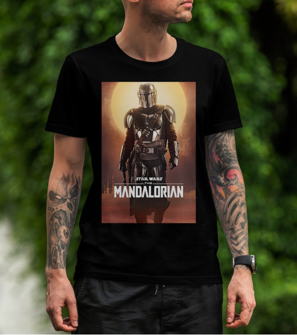 Star Wars The Mandalorian Bounty Hunter T-Shirt