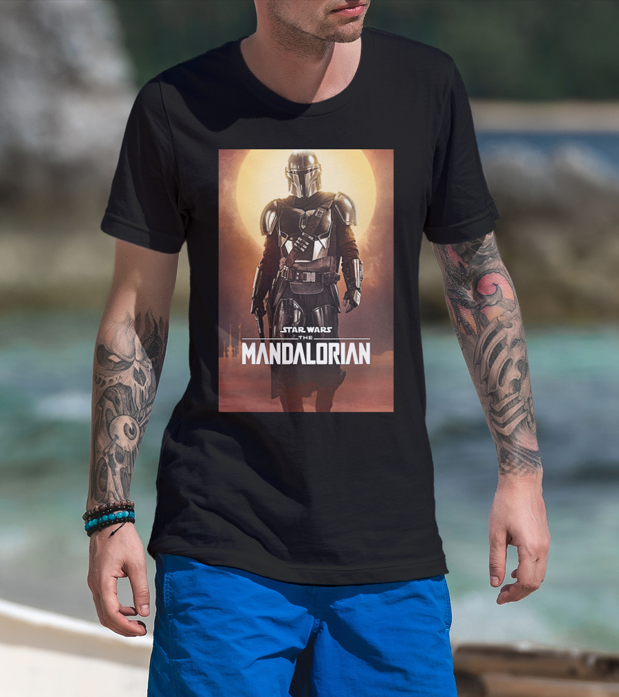 Star Wars The Mandalorian Bounty Hunter T-Shirt